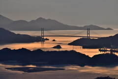 筆影山からの因島大橋