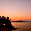 向島夕景
