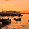 向島夕景