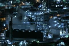水島工場夜景