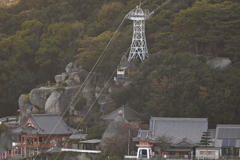 千光寺とロープウェイ