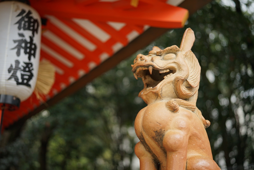 生田神社にて