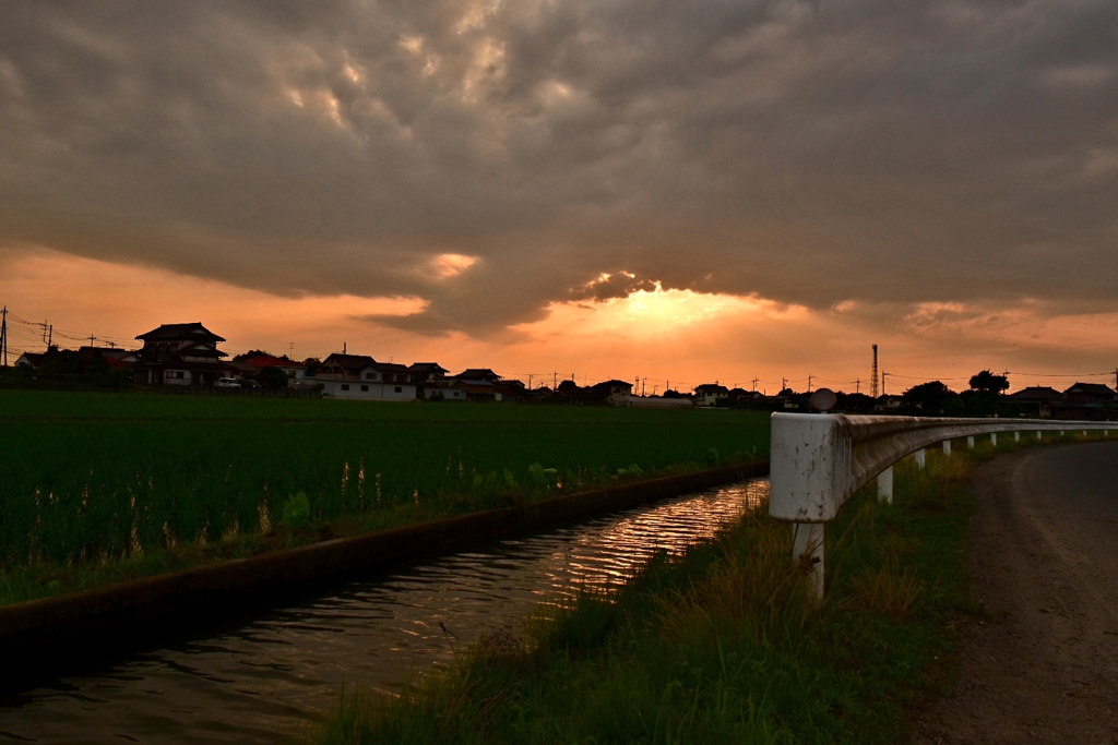 ６月９日の夕空１