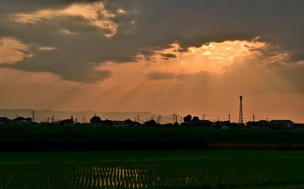 ６月９日の夕空３