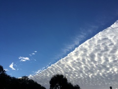 空に雲