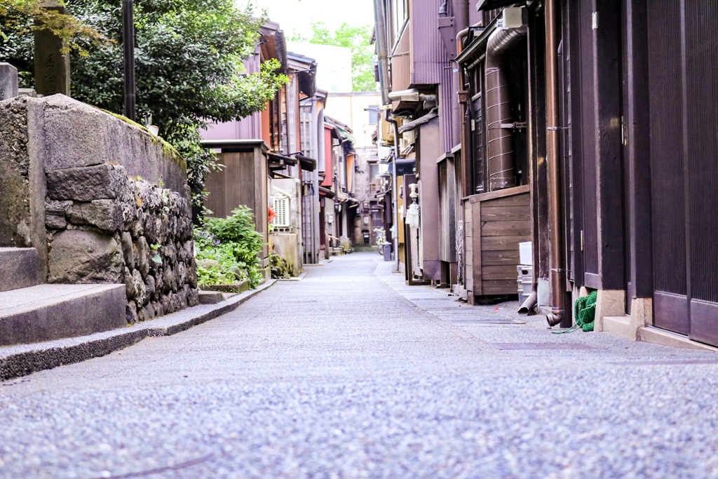 金沢の路地