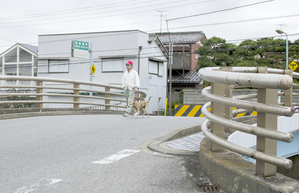 橋町の風景