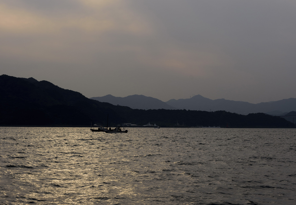 鳴門の夕景