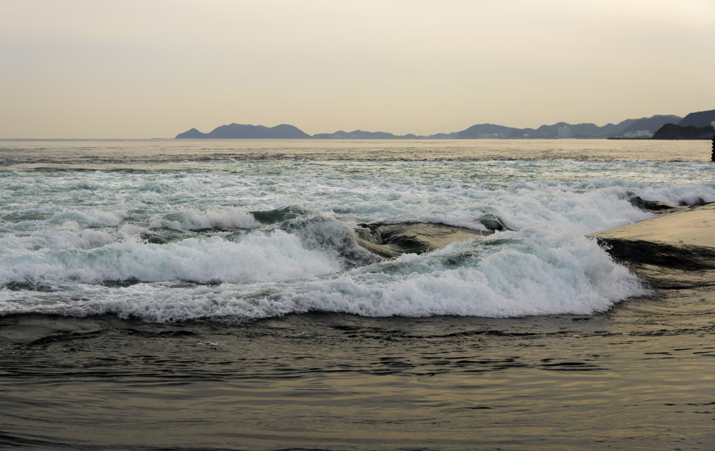 鳴門海峡 夕景