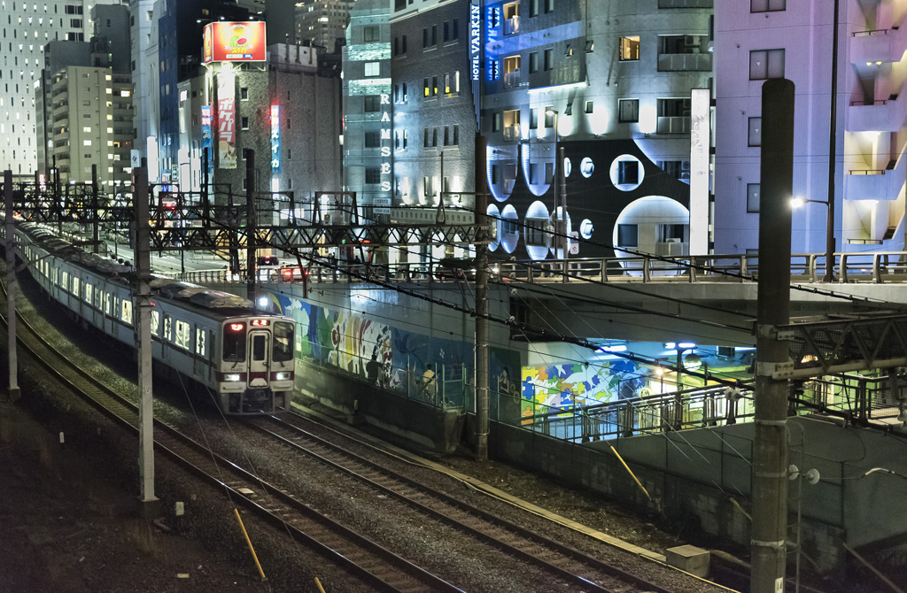 ピンク街 通勤電車 By Tarochan Id 写真共有サイト Photohito