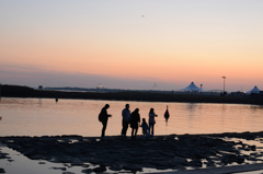 東京湾 夕景2