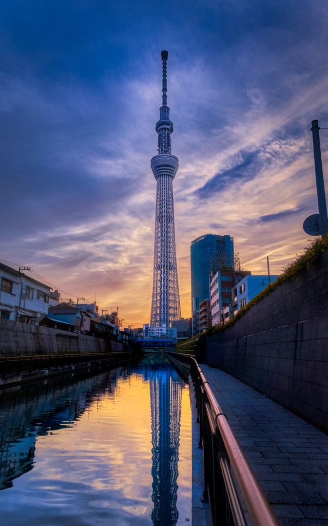 夕方の空