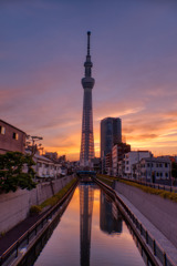 夕方の空 natural HDR Ver.