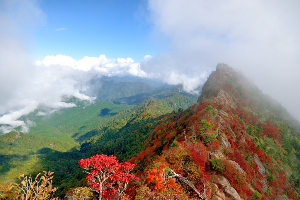 石鎚山