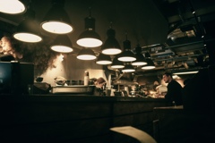 コーヒーを待つ