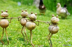 カエルのオブジェ