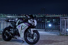 富士見橋と愛車