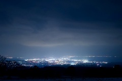 夜景　曇天