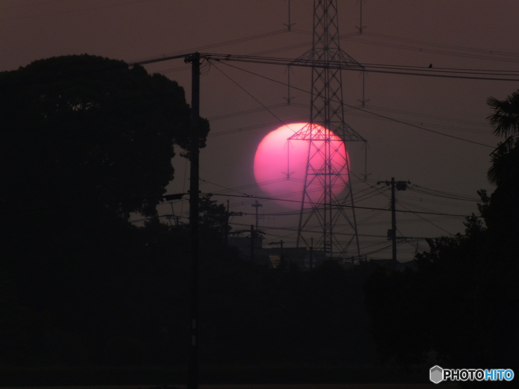夕日は燃えているか。