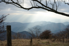 鍋割山、小丸尾根分岐