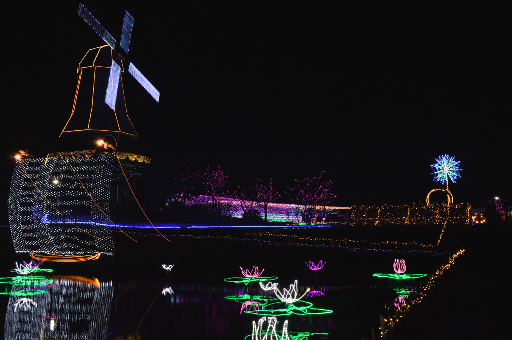 水郷公園イルミネーション