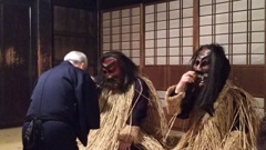 真山伝承館にて…