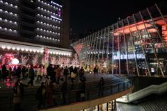 大阪駅前夜景