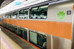 体験乗車(JR中央線快速グリーン車)