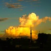 晩夏夕照