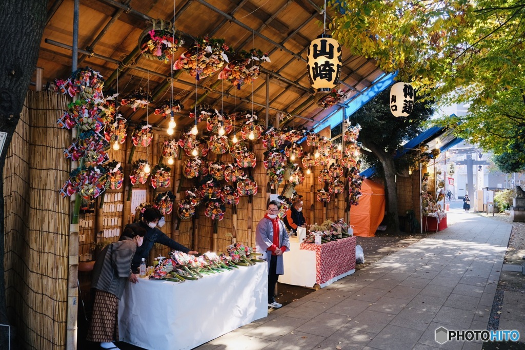 年の瀬　酉の市「二の酉」