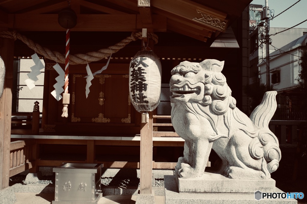 お洒落な街に合う神社