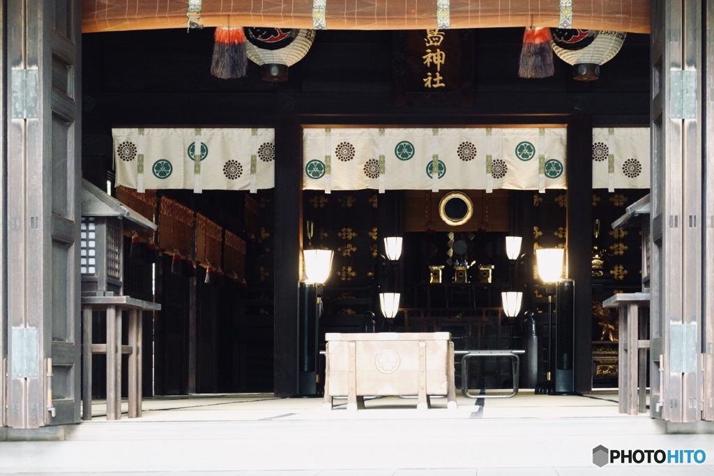 静寂な神域