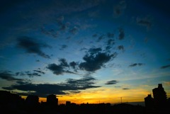 秋の夕暮れ『オールドレンズで撮ってみました。』