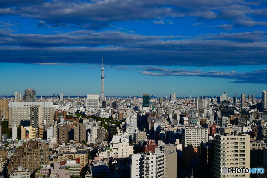 澄み渡る秋空