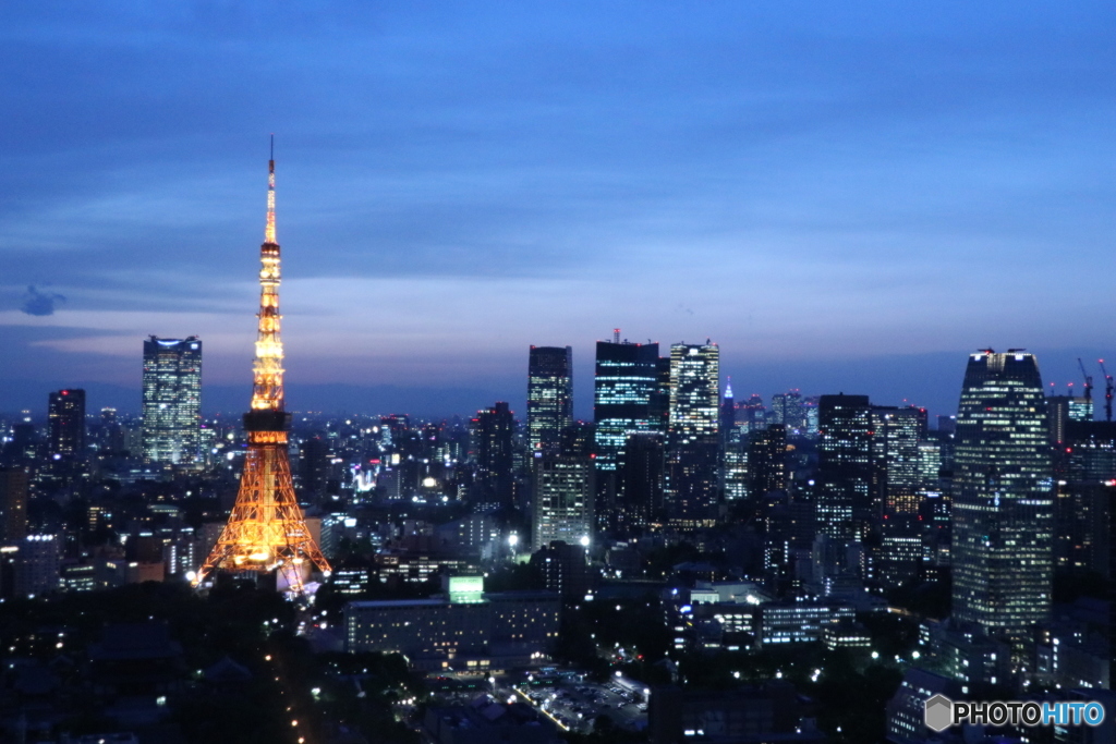 世界貿易センタービルからの
