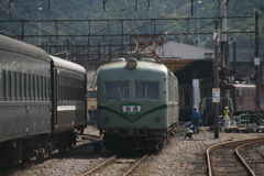 新金谷駅構内