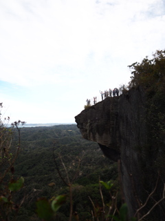 鋸山　地獄覗き