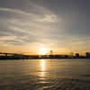 夕暮れ
