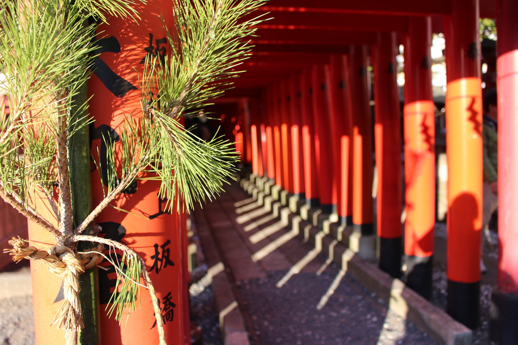 穴守稲荷　鳥居