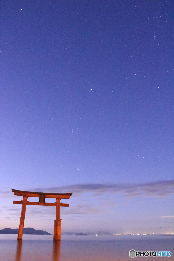 薄明のシリウス（白鬚神社）IMG_2527