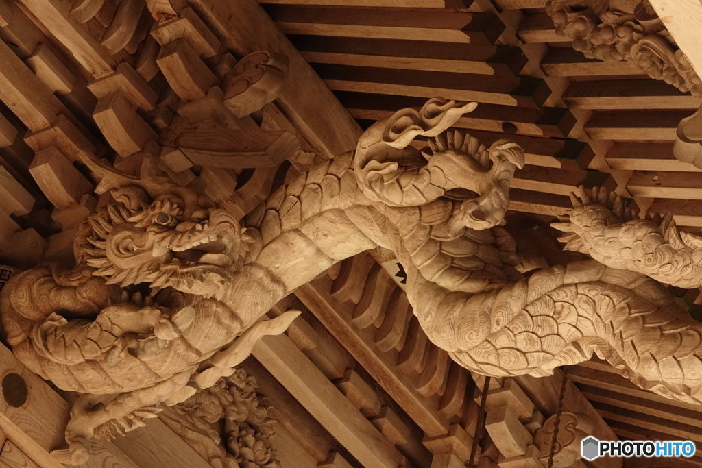 平泉寺白山神社本社殿の彫刻DSC03450