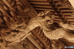 平泉寺白山神社本社殿の彫刻DSC03450