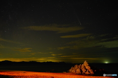 紫金山・アトラス彗星（20241021水晶浜）DSC09246