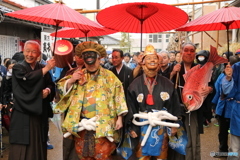 福の神と従者（夷大黒綱引き）IMG_1659