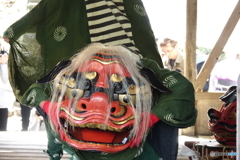 獅子舞（沓見御田植）DSC04417