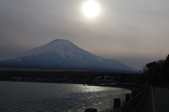 山中湖からの富士山