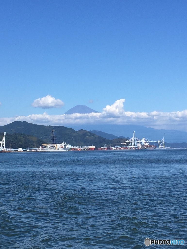 旅姿一人駿河湾