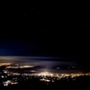 富士から見る夜景