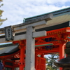 鳥居と門