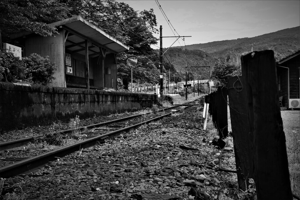 復旧に向けて 青部駅 1